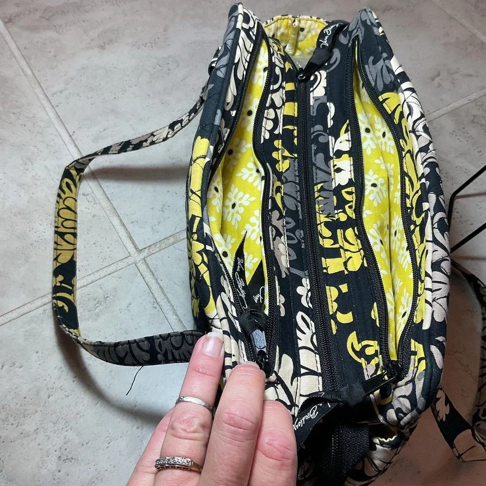 Retired Vera Bradley Baroque Shoulder Purse Handbag With Wallet, 2 Pcs - Picture 4 of 6